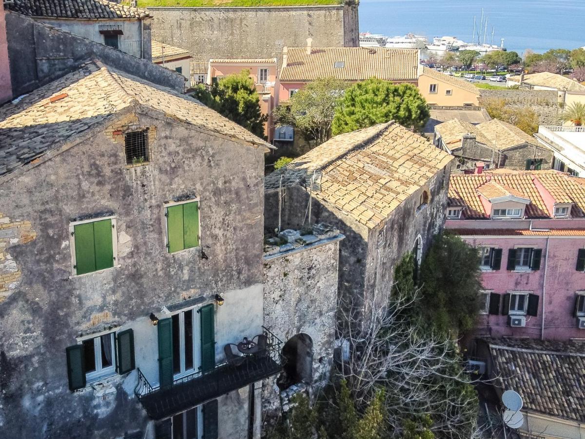 Tenedos Old Town Corfu  Exteriör bild